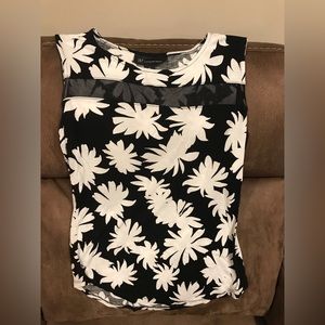 INC black and white tank